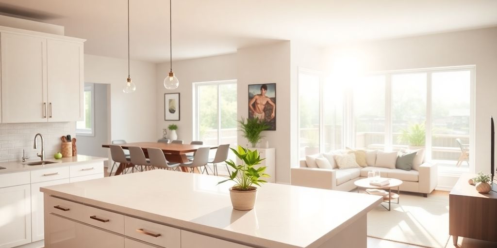 Modern home interior renovation, Alpharetta, Georgia.