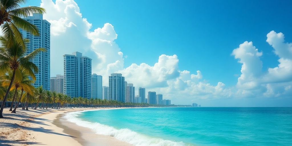Luxury condos in Bal Harbour, Florida with ocean views.