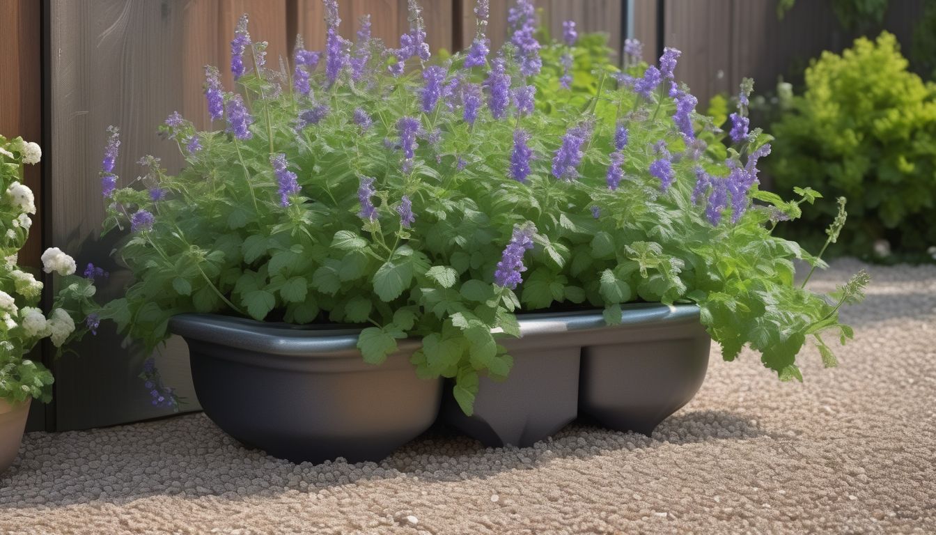 Nepeta plant in a UK garden