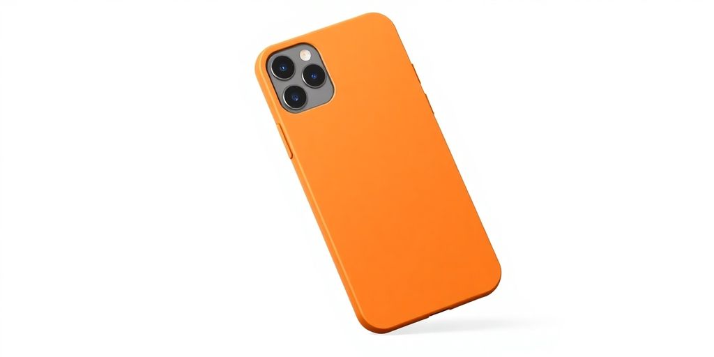 iPhone 15 case protecting a phone.
