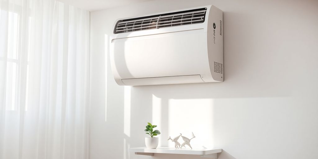 Re
M
eversible air conditioner running