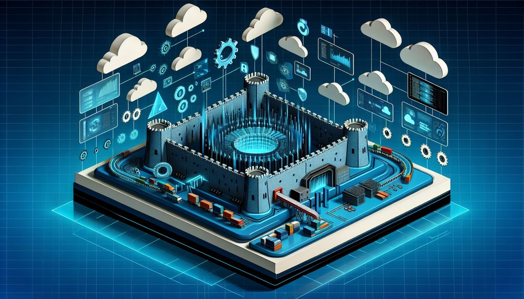 Illustration accompanying the section on cloud application visibility