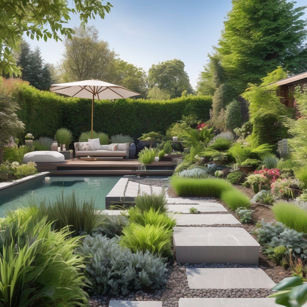 beautiful garden transformation into paradise with functional outdoor spaces