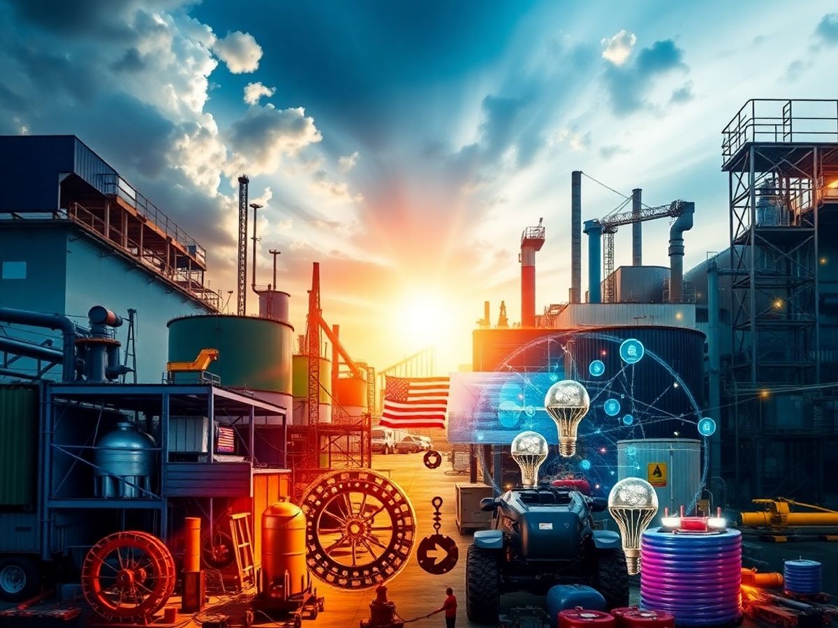 Studiu de caz industrial, diverse sectoare, soluții vizuale.