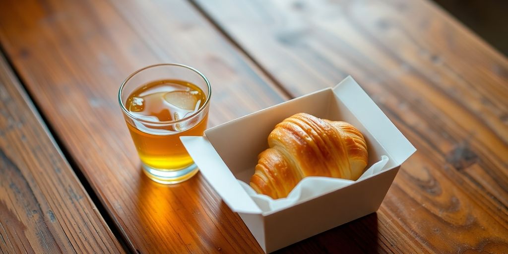 อาหารว่างพร้อมเครื่องดื่มราคาประหยัด