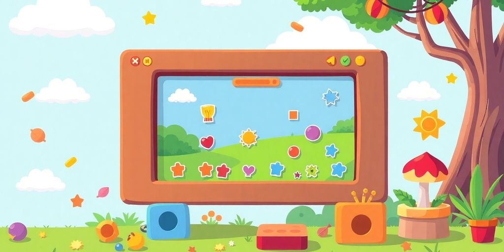 Scratch game interface with colorful sprites.