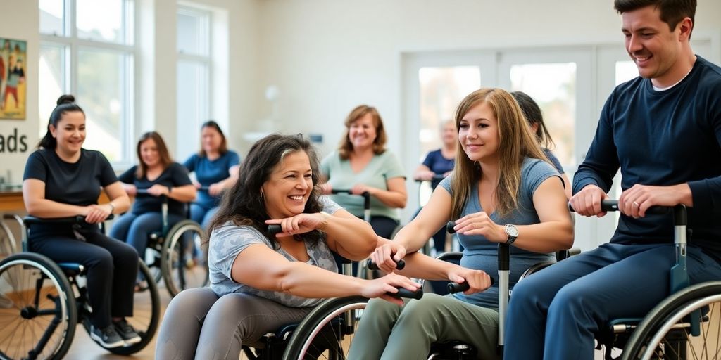 Diverse individuals in therapy showing hope and determination.
