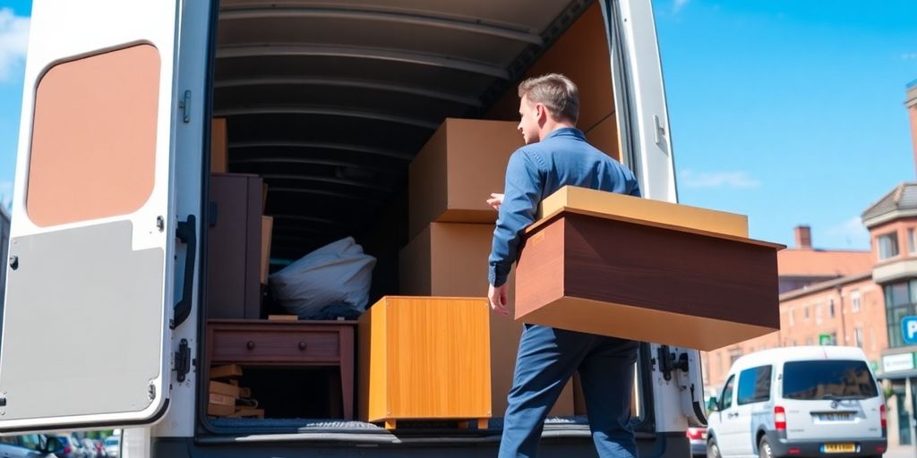 man with a van Manchester UK