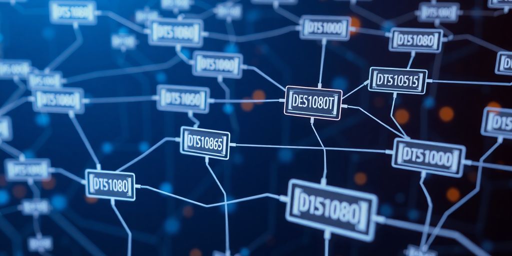 Transaction IDs flowing through digital systems.