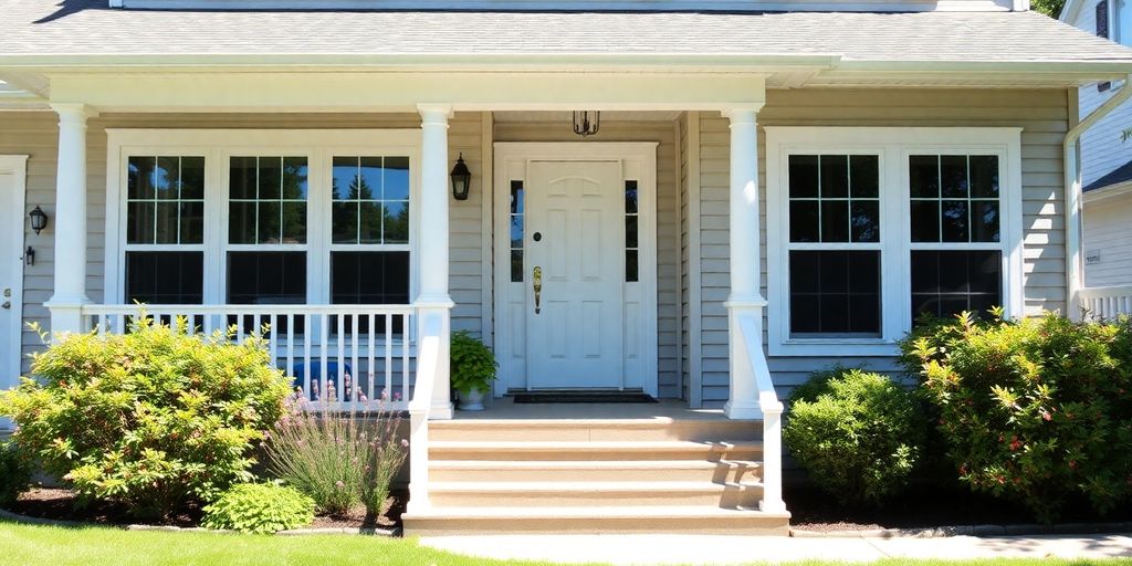 Exterior of a beautifully remodeled home.