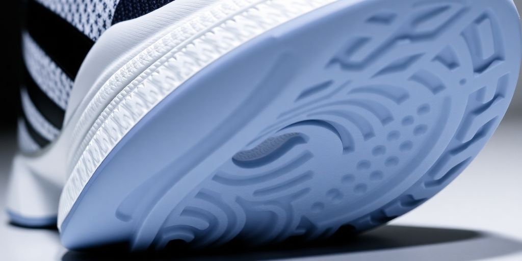 Close-up of Lightstrike Pro foam on Adidas Boston 10.