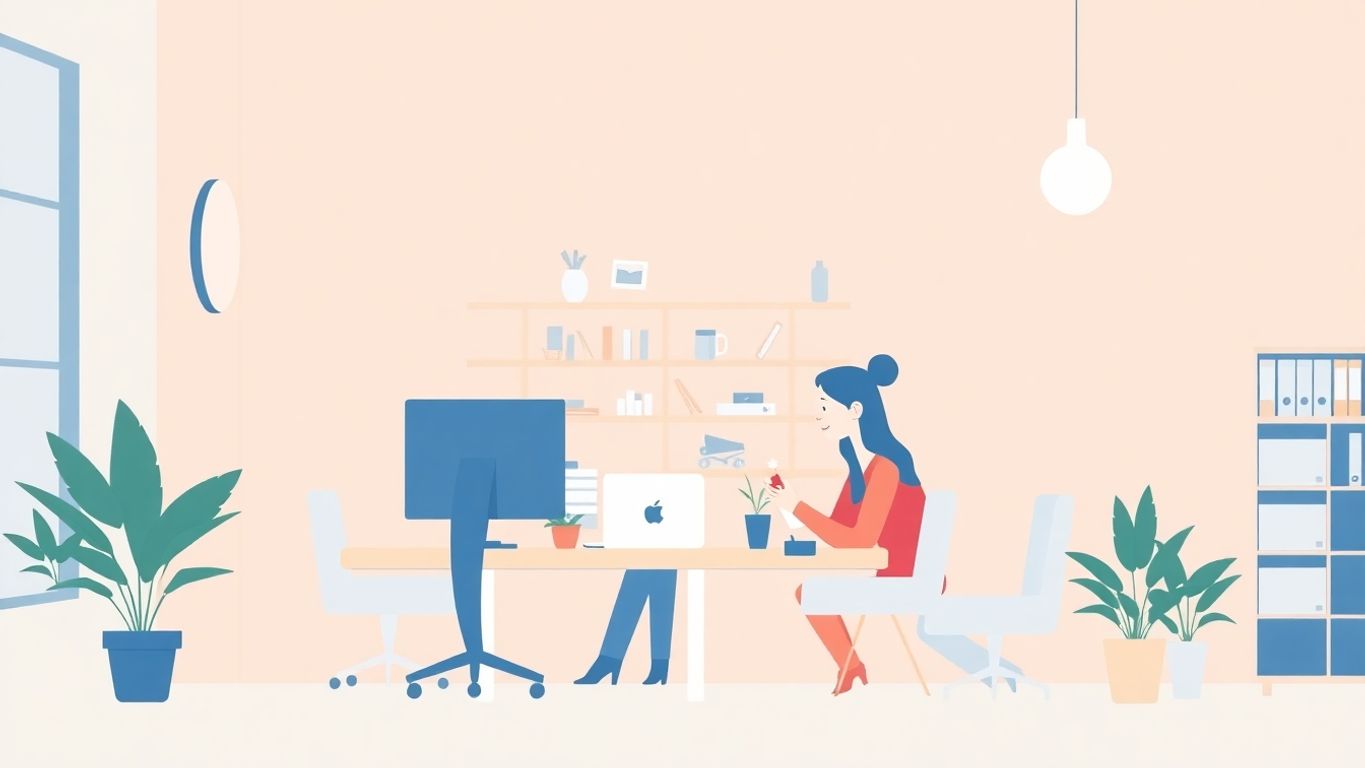 Illustrasjon av produktutvikling for små bedrifter.