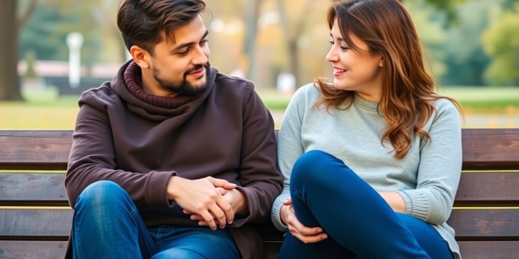 Person sharing concerns with a supportive friend.