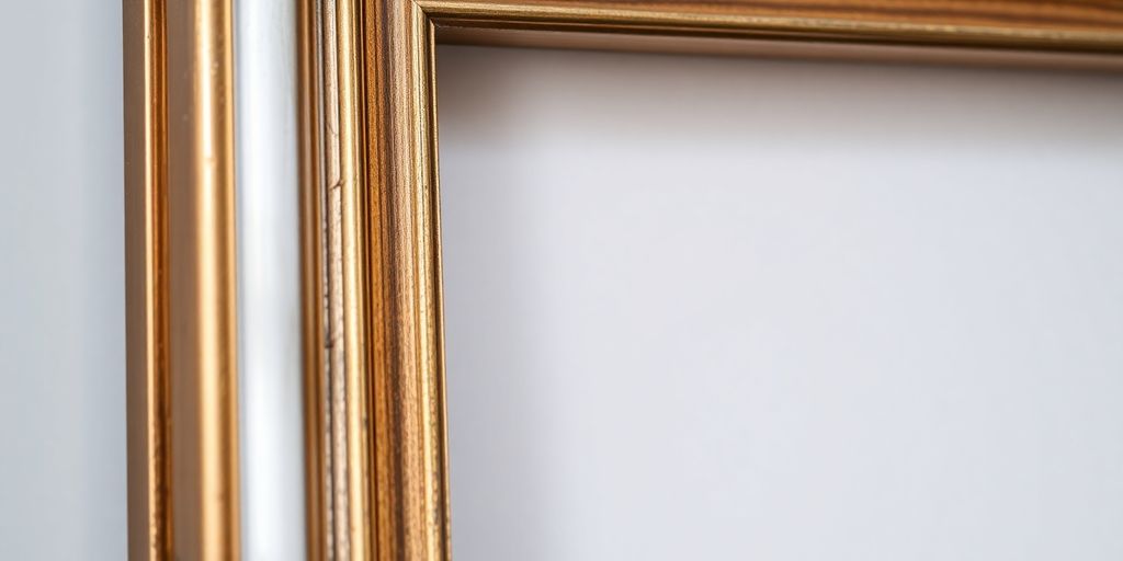 Empty ornate frame, various colors.