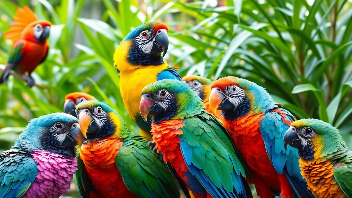 A Popularidade das Aves Exóticas em 2025