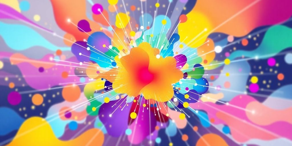 Marketing to increase reach. Business growth with amplified digital connections.