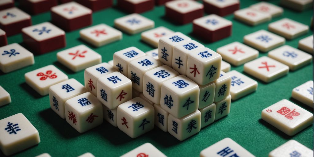 Mahjong tiles and strategies for Die Rise game.