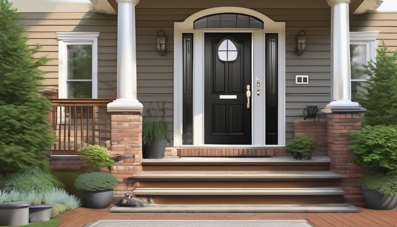 home security entry points illustration