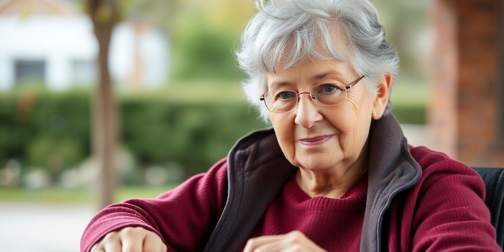 Person peacefully managing a long-term health condition.
