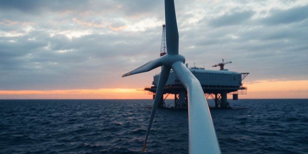 Pétrole et éoliennes