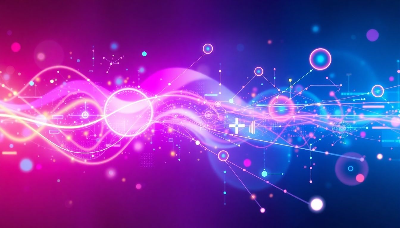 Digital interface with floating elements