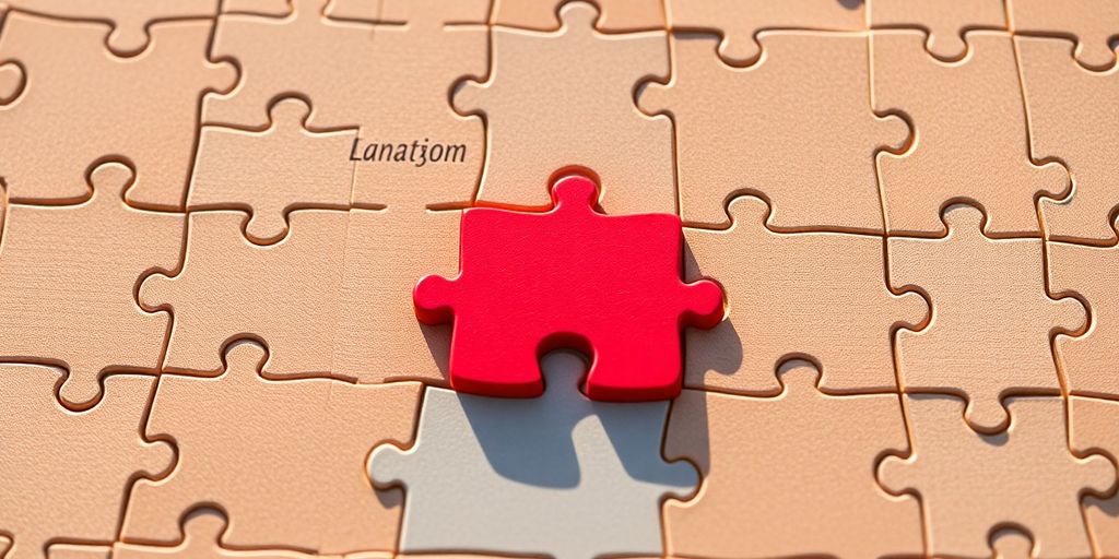 Puzzle piece fitting into a larger, diverse puzzle.