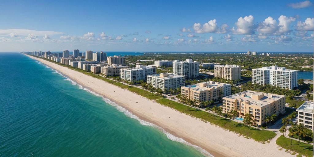 Luxurious beachfront condos in Boca Raton, Florida