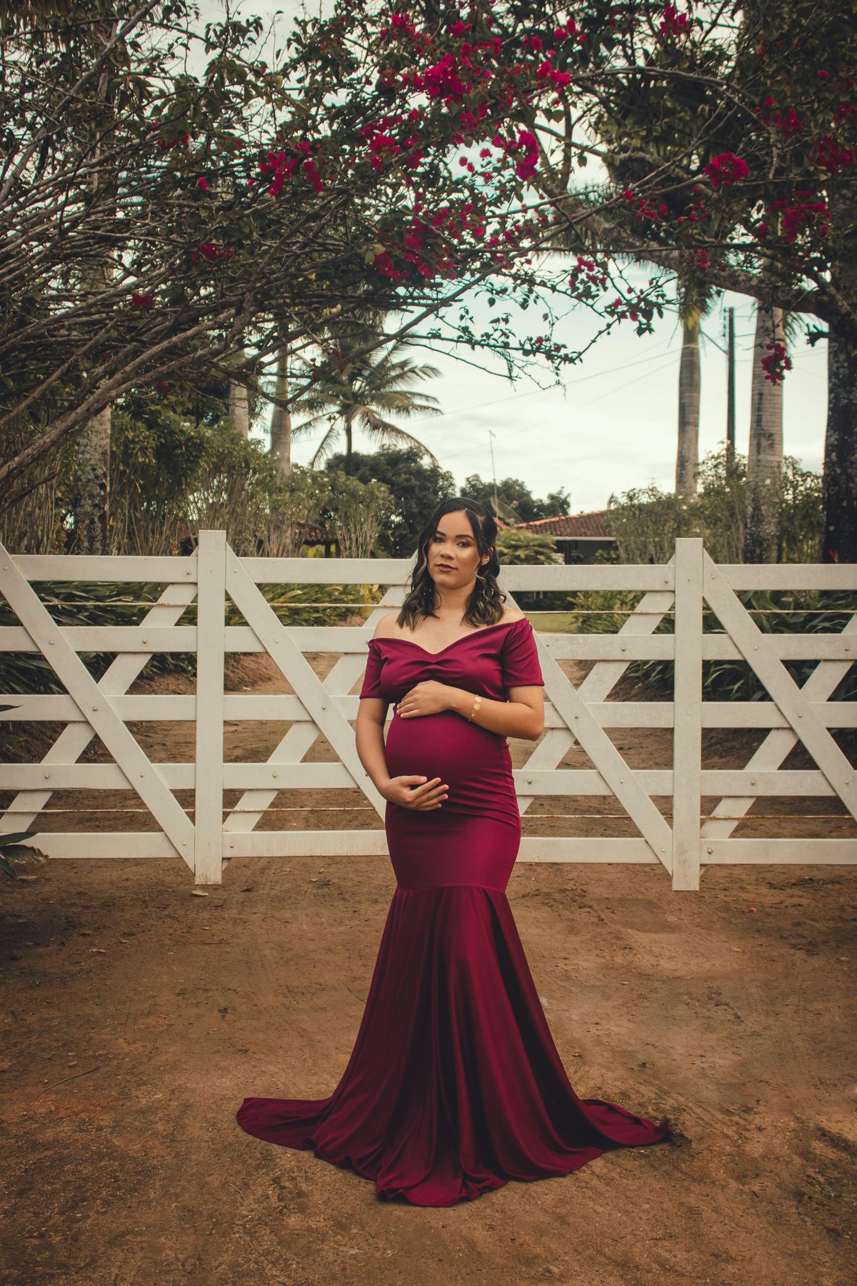 Vestidos de grávida simples e elegantes