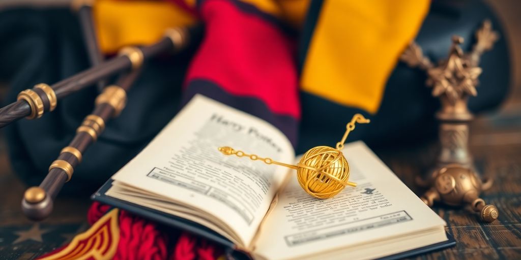 Assortment of magical Harry Potter gifts