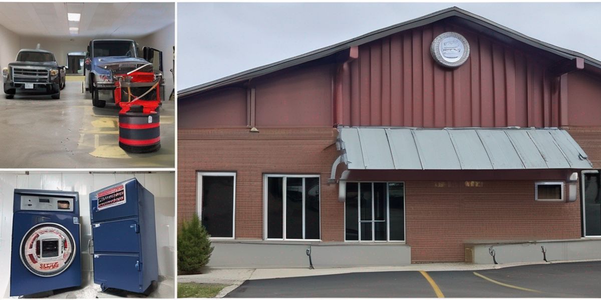 בודק מטפים בבניין משותף