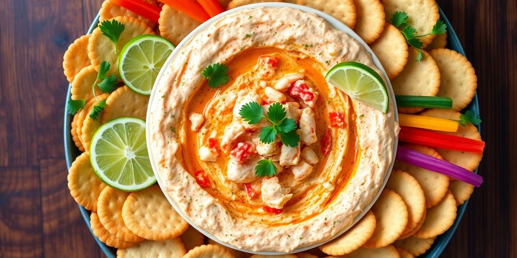 หลนปู เสิร์ฟพร้อมผักสดและขนมกรอบ