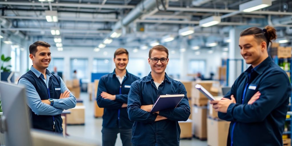 Fachkräfte in Regensburg via Zeitarbeit: Schnelle Hilfe bei Engpässen Professionelle Arbeitsumgebung mit Fachkräften in Regensburg.