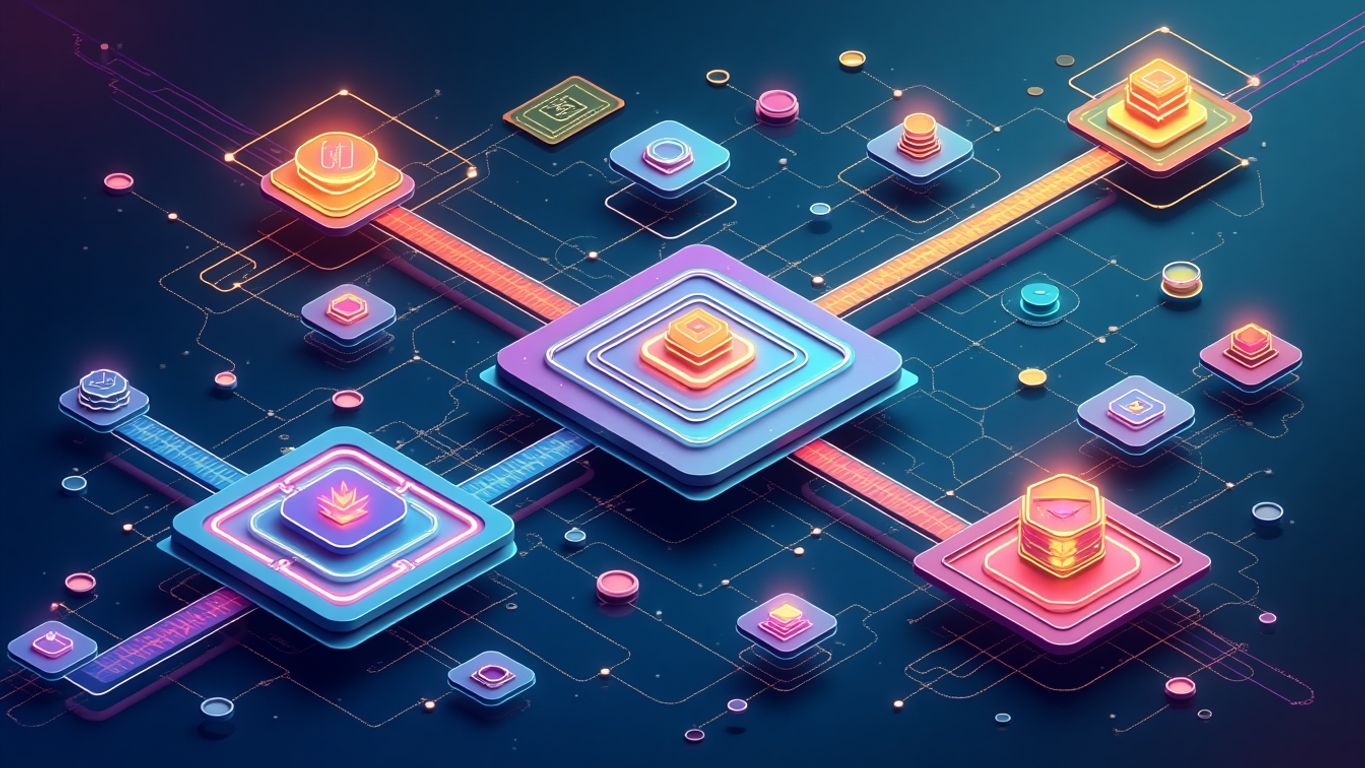 Graphic illustration of website structure and crawlability.