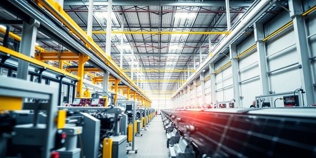 Meyer Burger usine panneaux solaires fabrication technologie photovoltaïque