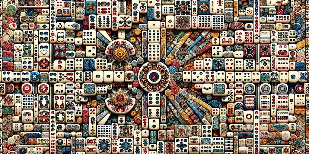 mahjong tiles clipart in creative design projects