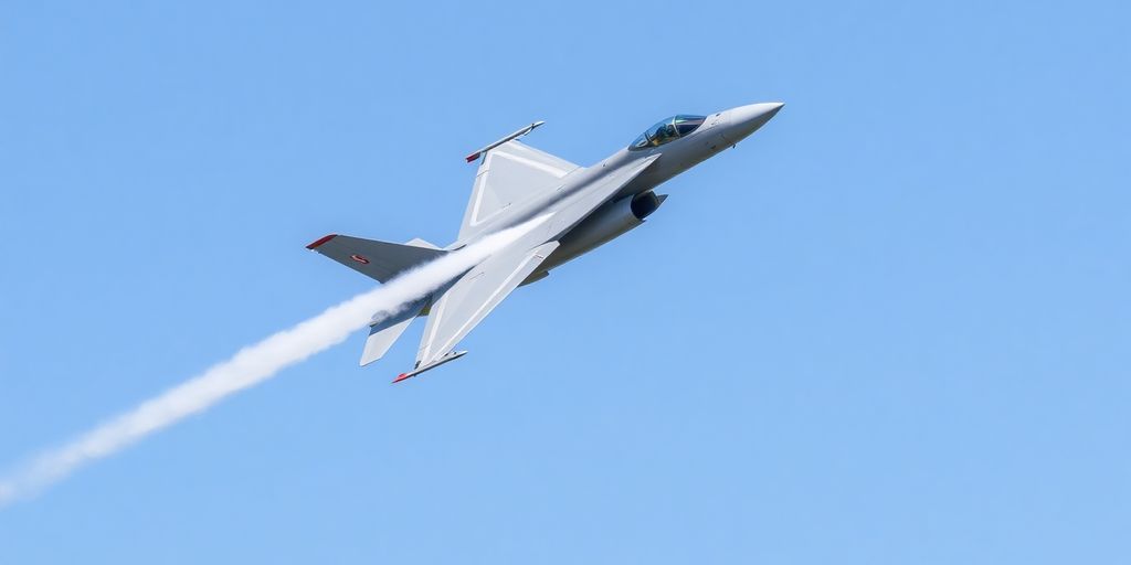 Jet performing aerial stunt at air show.