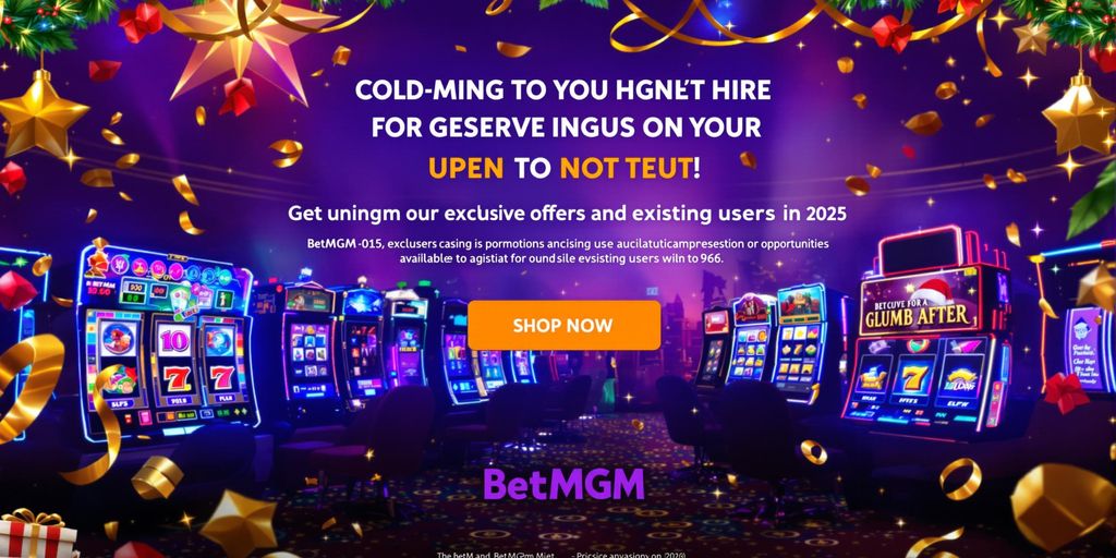 Exciting casino scene highlighting BetMGM promotions for users.