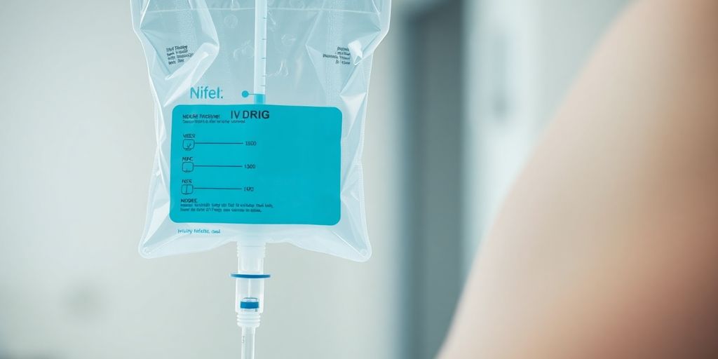 Hangover IV Drip Phuket 4 IV drip bag and arm