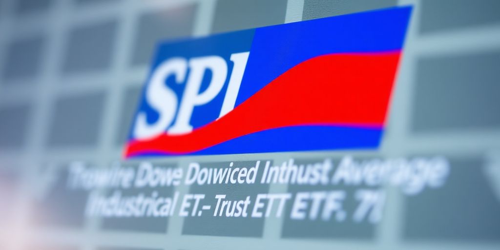Logo of SPDR Dow Jones Industrial Average ETF Trust.