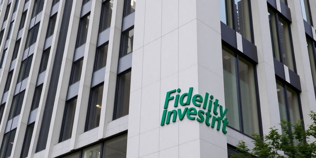 Fidelity Investments building exterior.