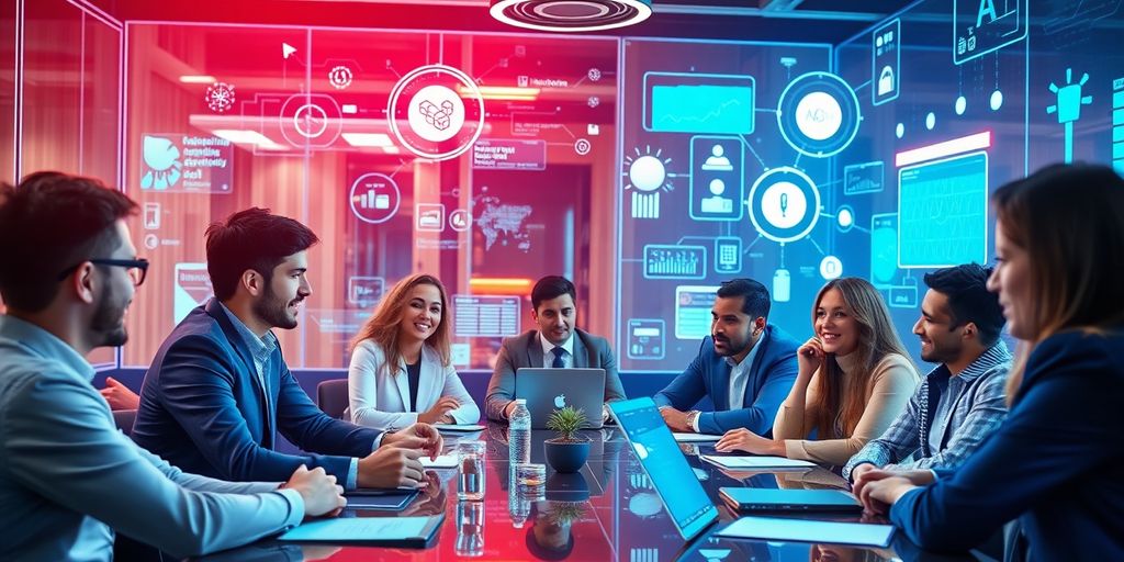 Profesionalci diskutuje o AI rešenjima za marketing.