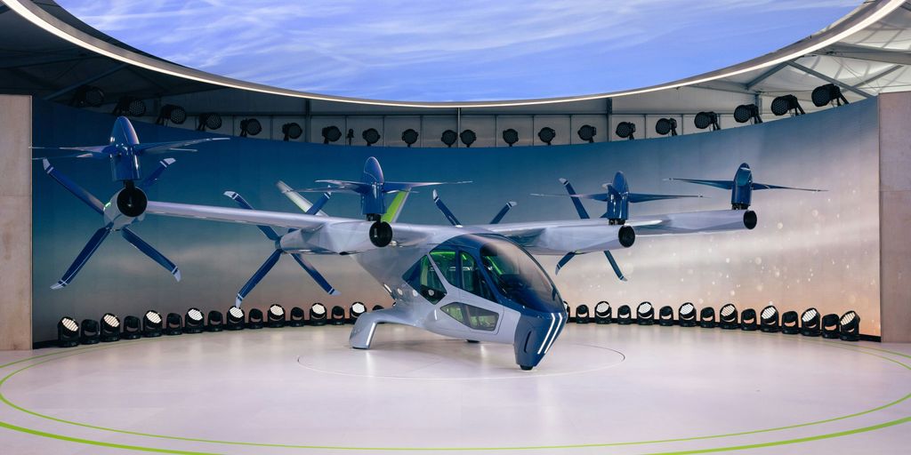 a model of a plane on display in a museum