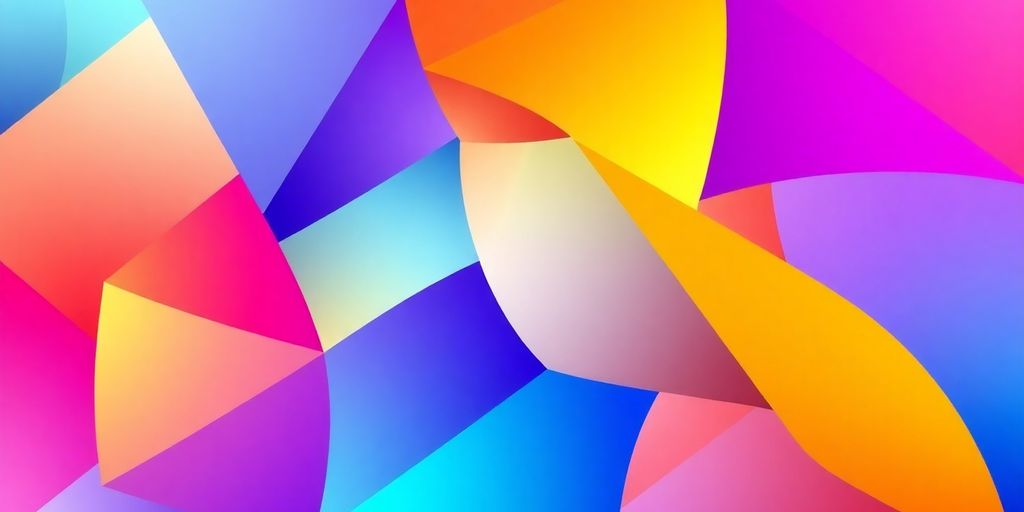 Design elements forming creative patterns.