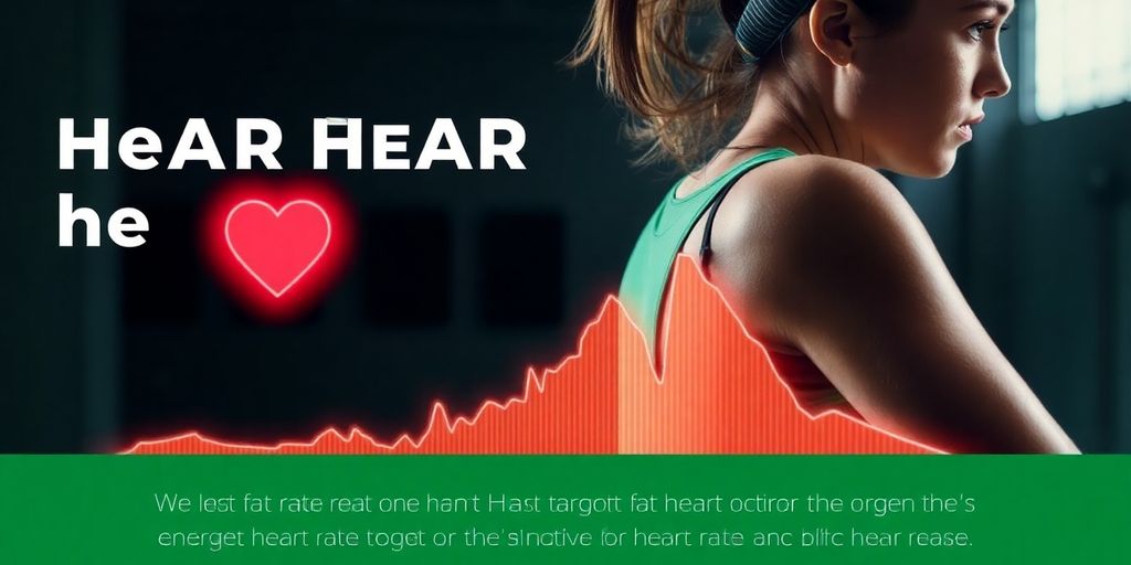 Person exercising in a vibrant heart rate zone.