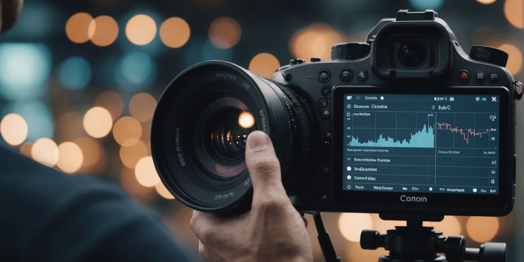 AI analyzing marketing data and creating content