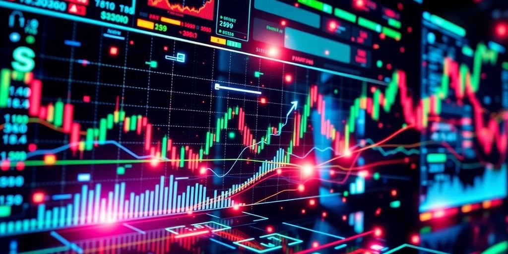 Nova Click trading bot interface with glowing elements.