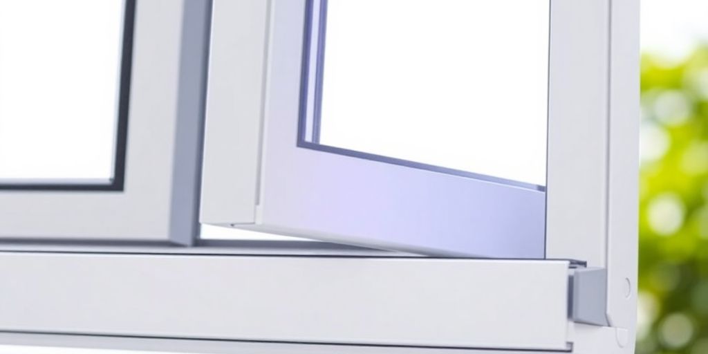 Close-up of PGT 2200 series window design.