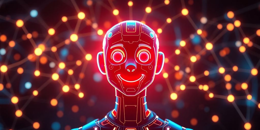 Chatbot IA asistente personal interactuando con usuario