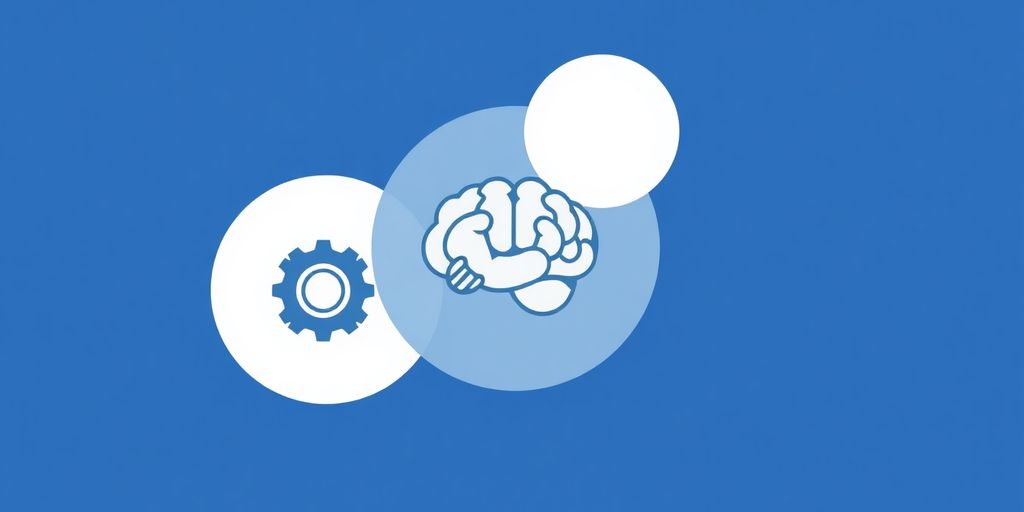 Minimalistic gears, brain, and robot arm.