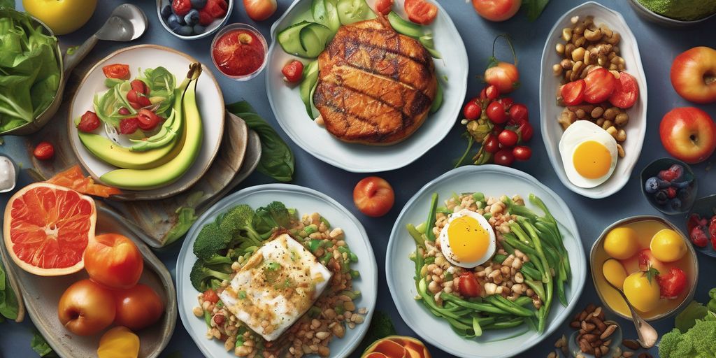 healthy low-calorie meal